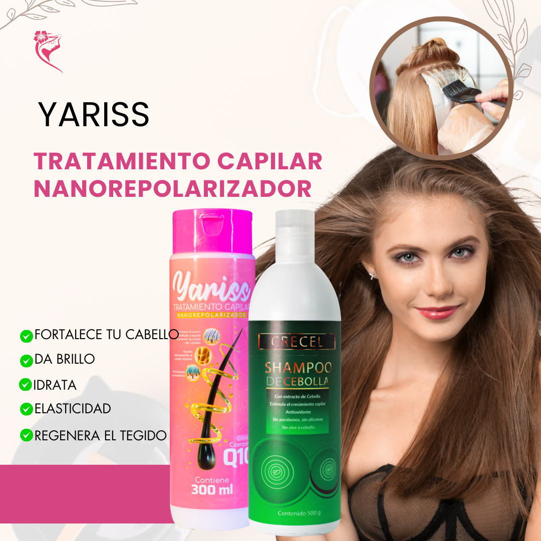 TRATAMIENTO CAPILAR NANOREPOLARIZADOR-Recupera tu cabello maltratado